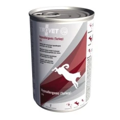 Вологий корм для собак TROVET Hypoallergenic TPD з індичкою 400 г (8716811000758)