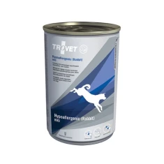 Вологий корм для собак TROVET Hypoallergenic RRD з кроликом 400 г (8716811001052)