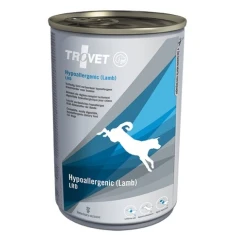 Вологий корм для собак TROVET Hypoallergenic LRD з ягням 400 г (8716811001625)