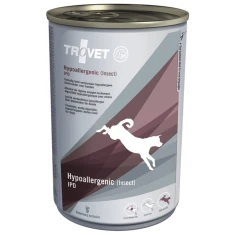 Вологий корм для собак TROVET Hypoallergenic IPD з комахами 400 г (8716811030809)