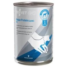 Вологий корм для собак і котів TROVET Unique Protein UPL з ягням 400 г (8716811031493)