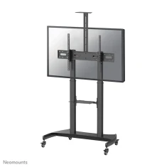 Мобільна підлога під телевізор NEWSTAR Neomounts Mobile Flat Screen Floor Stand висота 128-160 см (8717371447052)