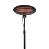 Інфрачервоний обігрівач Sunred Elekra Quartz Standing SMQ2000A 2000 Вт IP34 Black (8717568082691)