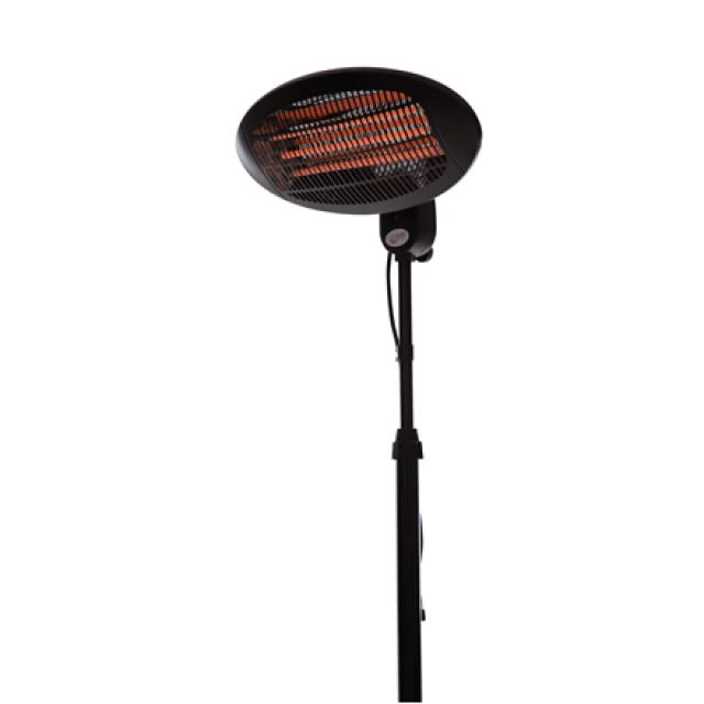 Інфрачервоний обігрівач Sunred Elekra Quartz Standing SMQ2000A 2000 Вт IP34 Black (8717568082691)