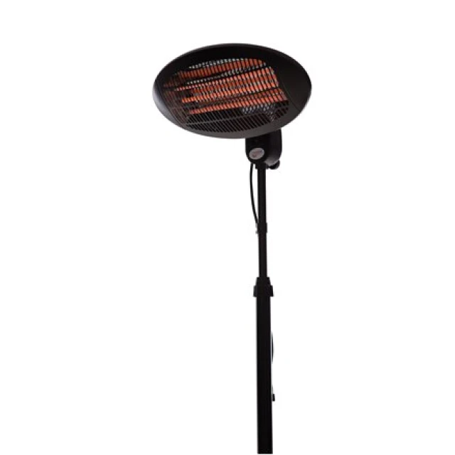 Інфрачервоний обігрівач Sunred Elekra Quartz Standing SMQ2000A 2000 Вт IP34 Black (8717568082691)