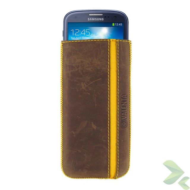 Чехол Valenta Pocket Stripe Vintage Brown (416366)