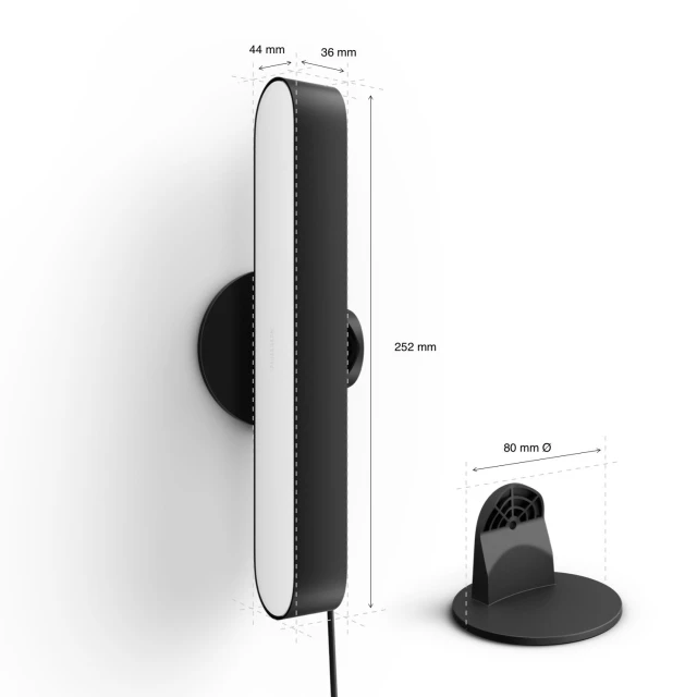 Світильник Philips Hue Play Lightbar Base 42 Вт 2000-6500K Black (8718696170717)