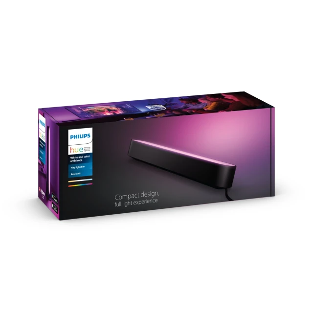 Світильник Philips Hue Play Lightbar Base 42 Вт 2000-6500K Black (8718696170717)