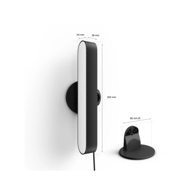 Світлодіодна лампа Philips Hue COL Play Light Bar Extension 42 Вт Black (8718696170731)