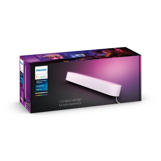 Світильник Philips Hue Play Lightbar Base 42 Вт 2000-6500K White (8718696170748)