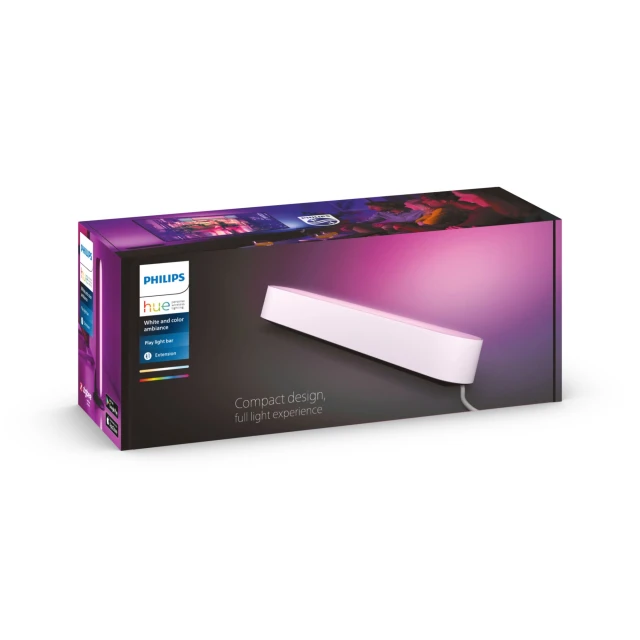 Світильник Philips Hue Play Lightbar Extension 42 Вт 2000-6500K White (8718696170809)
