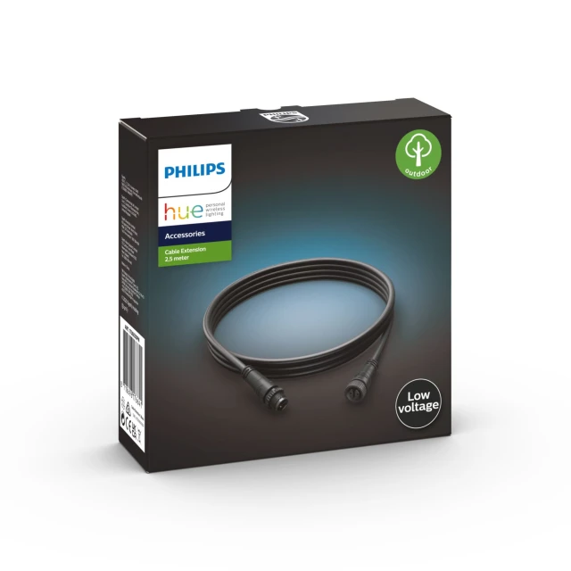 Подовжувач Philips Hue Outdoor 24V 2,5 м (8718696176641)