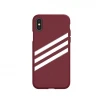 Чохол Adidas OR Moulded PU Suede для iPhone XS | X Collegiate Burgundy (33282)