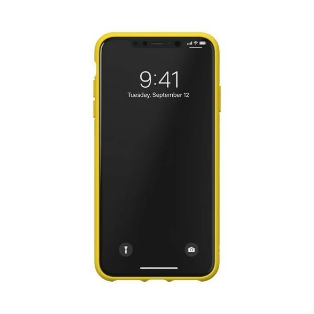 Чехол Adidas OR Moulded Case Canvas для iPhone XS Max Yellow (34965)