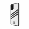 Чехол Adidas OR Moulded Case PU для Samsung Galaxy S20 Plus (G985) White Black (38623)