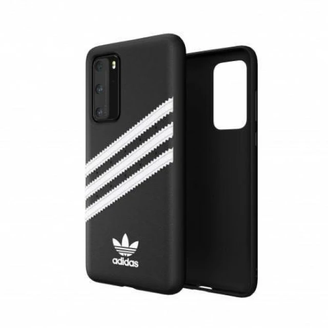 Чехол Adidas OR Molded PU SS20 для Huawei P40 White Black (8718846076920)
