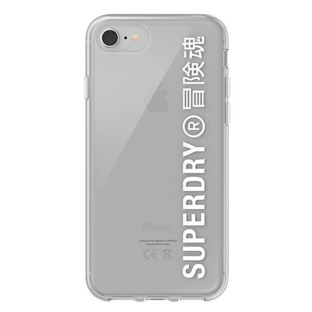 Чохол SuperDry Snap для iPhone 6/6s/7/8/SE 2020 Clear White (8718846079518)