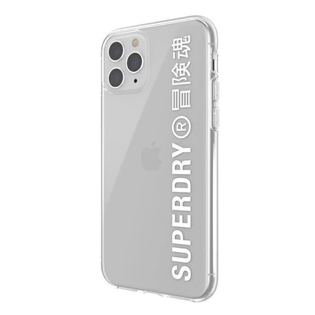 Чехол SuperDry Snap для iPhone 11 Pro Max Clear White (8718846079723)