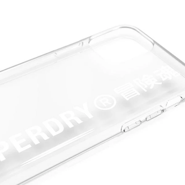 Чехол SuperDry Snap для iPhone 11 Pro Max Clear White (8718846079723)