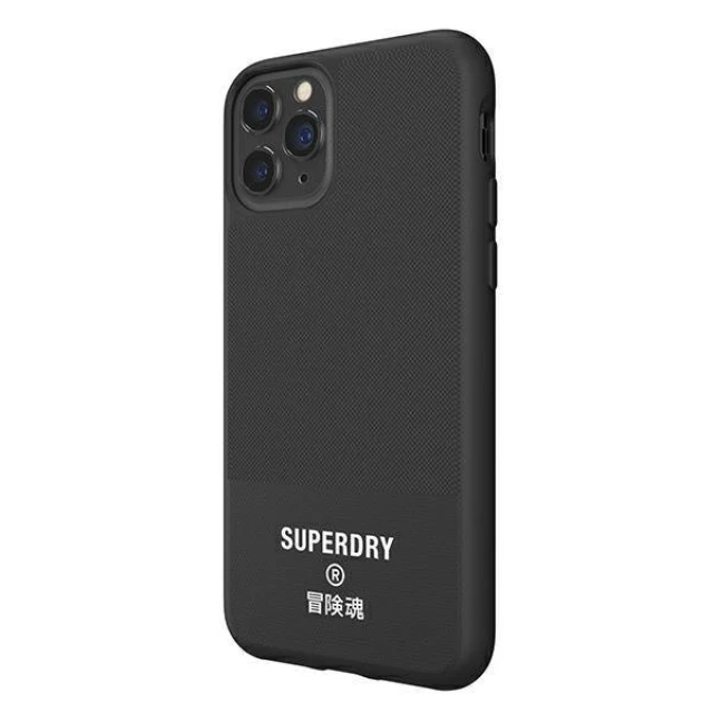 Чехол SuperDry Moulded Canvas для iPhone 11 Pro Black (8718846079785)
