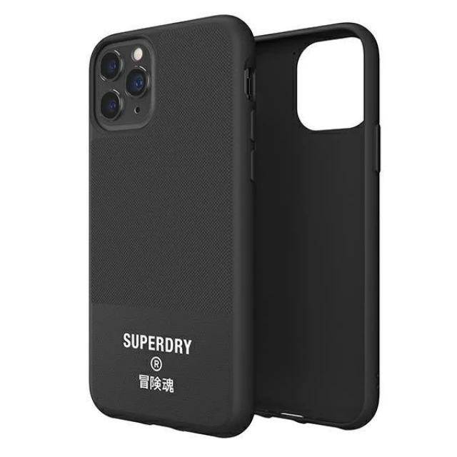 Чохол SuperDry Moulded Canvas для iPhone 11 Pro Max Black (8718846079792)