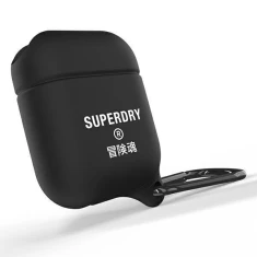Чохол для навушників SuperDry Waterproof для Apple AirPods Black (8718846081085)
