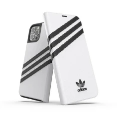 Чохол-книжка Adidas OR Booklet Case PU для iPhone 12 | 12 Pro White Black (42248)