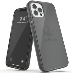 Чохол Adidas OR Protective Clear Case для iPhone 12 | 12 Pro Smokey Black (42385)