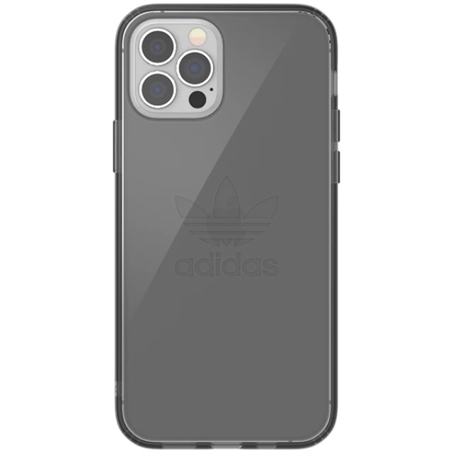 Чохол Adidas OR Protective Clear Case для iPhone 12 | 12 Pro Smokey Black (42385)