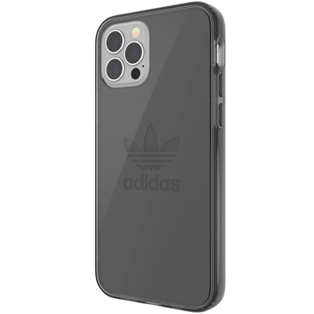 Чохол Adidas OR Protective Clear Case для iPhone 12 | 12 Pro Smokey Black (42385)