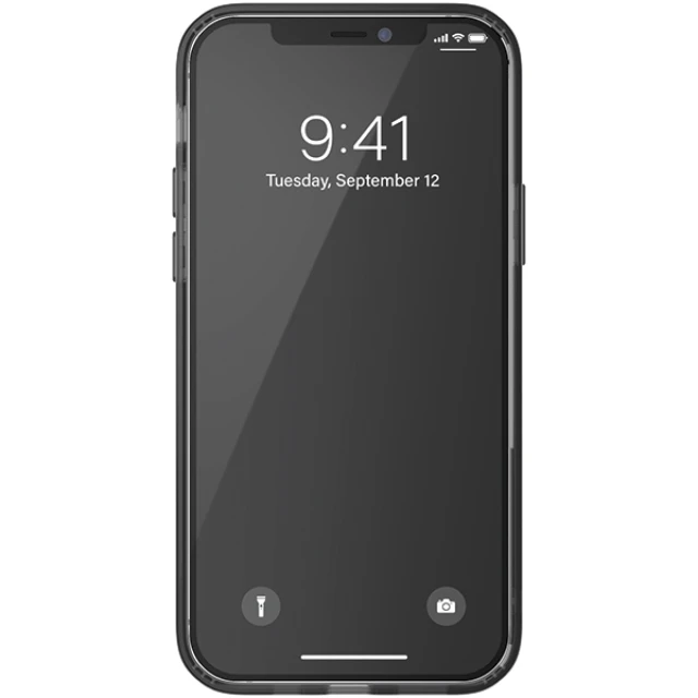 Чохол Adidas OR Protective Clear Case для iPhone 12 | 12 Pro Smokey Black (42385)