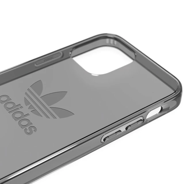 Чохол Adidas OR Protective Clear Case для iPhone 12 | 12 Pro Smokey Black (42385)