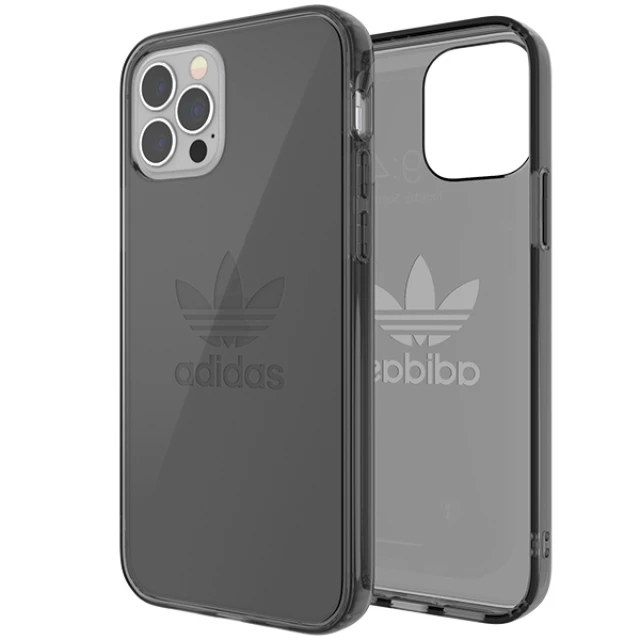 Чохол Adidas OR Protective Clear Case для iPhone 12 | 12 Pro Smokey Black (42385)