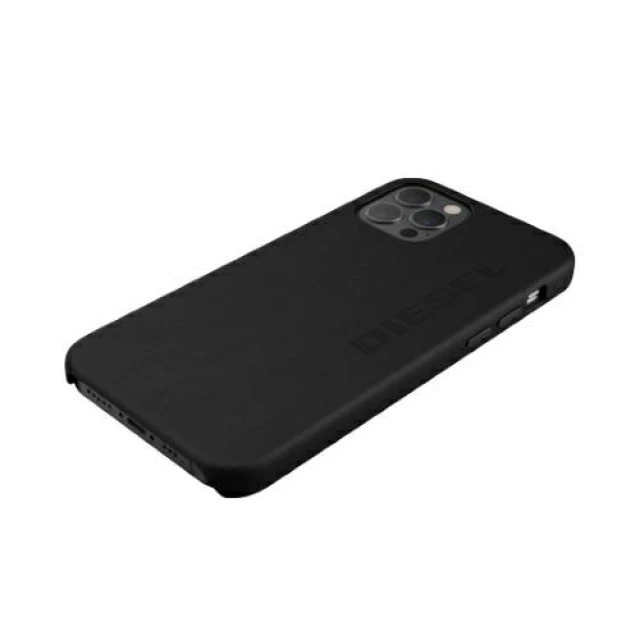 Чохол Diesel Moulded Case Premium Leather Wrap для iPhone 12 Pro Max Black (42517)