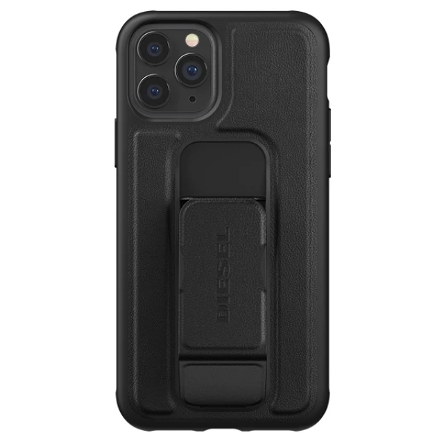 Чохол Diesel Grip Case Leather Look для iPhone 12 | 12 Pro Black (42534)