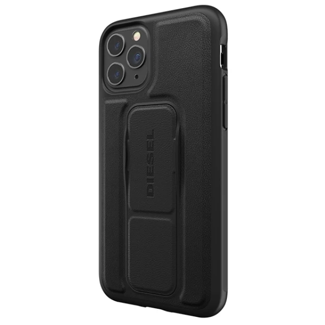 Чохол Diesel Grip Case Leather Look для iPhone 12 | 12 Pro Black (42534)