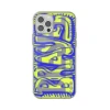 Чохол Diesel Snap Case Clear AOP для iPhone 12 Pro Max Blue/Lime (42565)