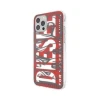 Чохол Diesel Snap Case Clear AOP для iPhone 12 Pro Max Red/Grey (42568)