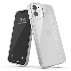 Чохол SuperDry Snap для iPhone 12 mini Clear Silver (8718846085960)
