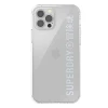 Чохол SuperDry Snap для iPhone 12 | 12 Pro Clear Silver (8718846085977)