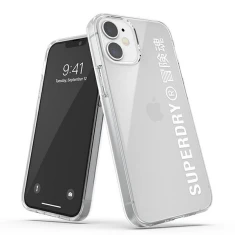 Чохол SuperDry Snap для iPhone 12 mini Clear White (8718846085991)