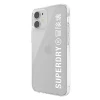 Чохол SuperDry Snap для iPhone 12 mini Clear White (8718846085991)