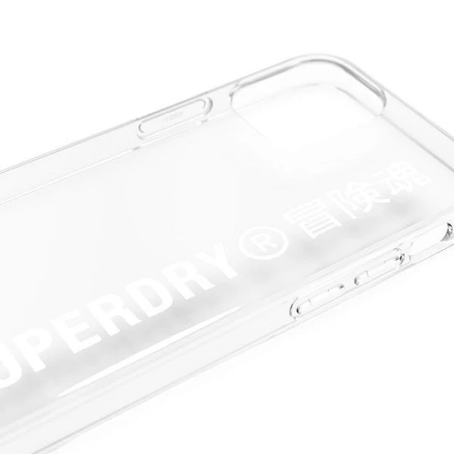 Чохол SuperDry Snap для iPhone 12 mini Clear White (8718846085991)