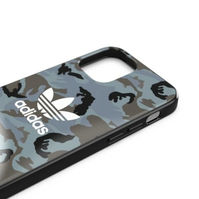 Чохол Adidas OR Snap Case Camo для iPhone 12 | 12 Pro Blue Black (43702)