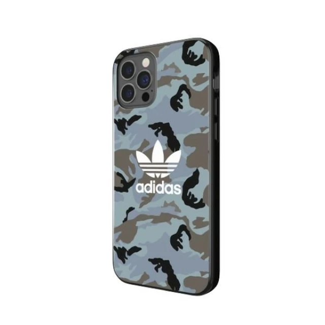 Чохол Adidas OR Snap Case Camo для iPhone 12 | 12 Pro Blue Black (43702)