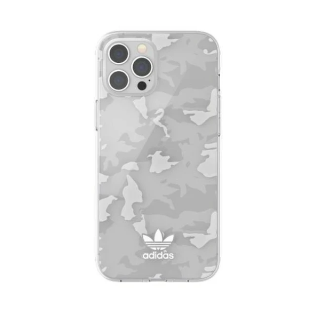 Чохол Adidas OR Snap Camo для iPhone 12 Pro Max Clear White (8718846087407)