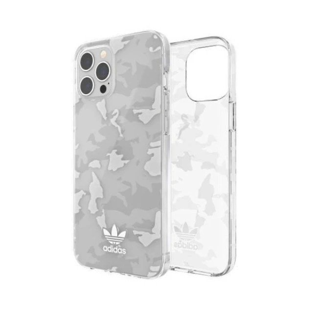 Чохол Adidas OR Snap Camo для iPhone 12 Pro Max Clear White (8718846087407)