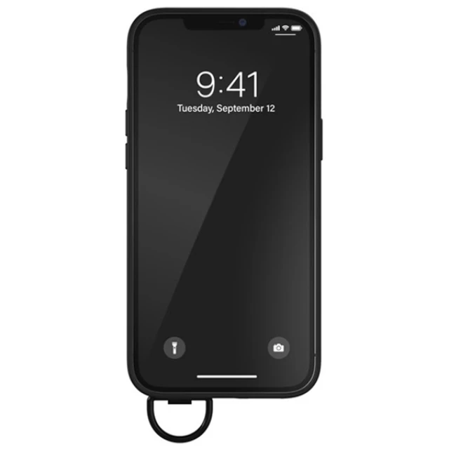 Чохол Diesel Handstrap Case Utility Twill для iPhone 12 Pro Max Black/Orange (44289)