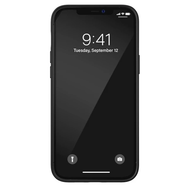 Чехол Diesel Moulded Case Bleached Denim для iPhone 12 | 12 Pro Grey/White (44297)