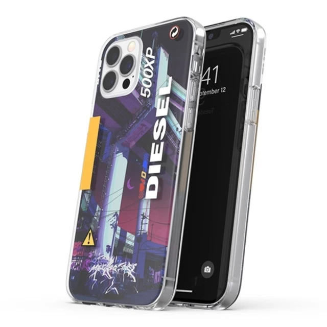 Чохол Diesel Clear Case Mad Dog Jones AOP для iPhone 12 | 12 Pro Colorful (44324)